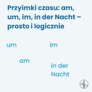 Przyimki czasu: am, um, im, in der Nacht - prosto i logicznie